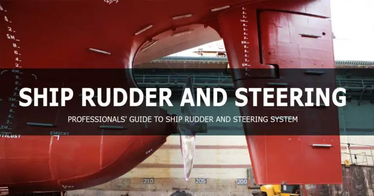 SHIP RUDDER AND STEERING