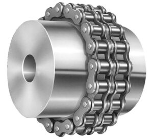 Roller-chain coupling