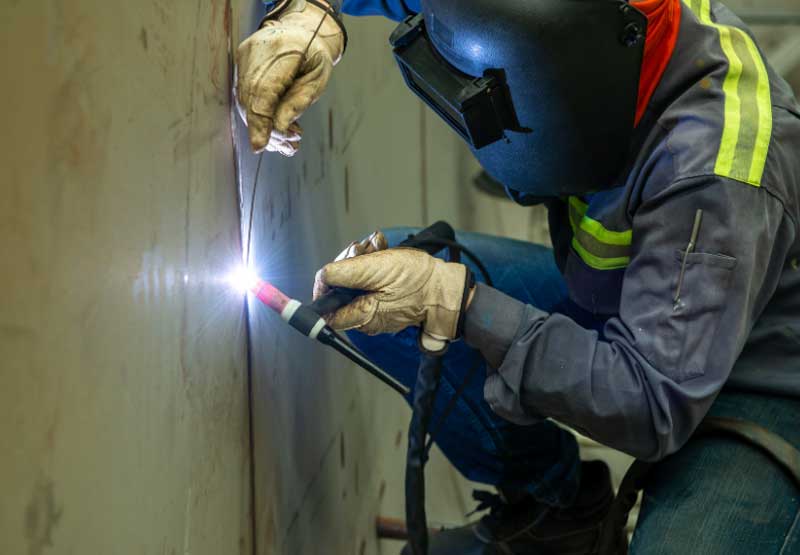 TIG Vertical Welding