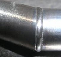 Overlap welding with a laser