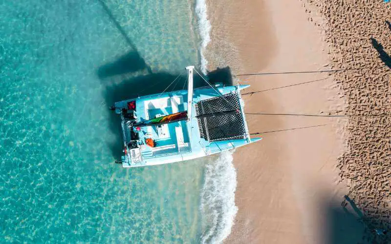 Catamaran Top View