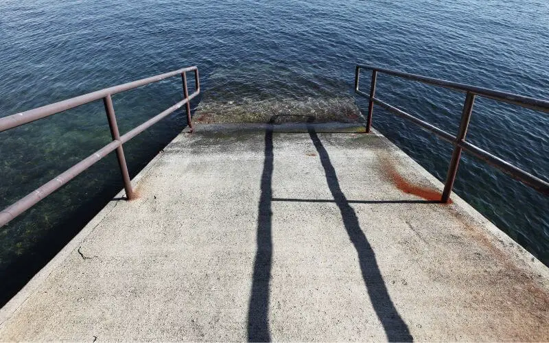 A boat Ramp